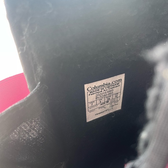Columbia bugaboot Celsius strap snow boot size 7 toddler - Picture 4 of 6